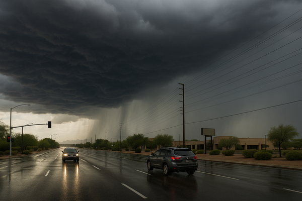 NWS Issues Severe Thunderstorm Warning for Maricopa and Pinal Counties Until 7 p.m.. The National Weather Service warns of…