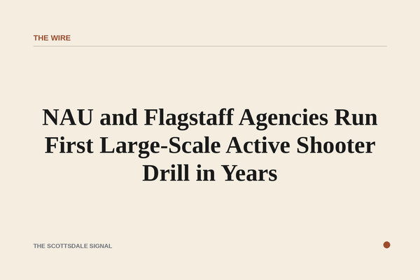 NAU and Flagstaff Agencies Run First Large-Scale Active Shooter Drill in Years. The multiagency exercise Friday simulated …