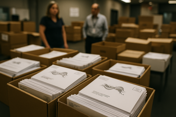 50,000 Undelivered Arizona Primary Ballots Fall Within Historical Norms, Officials Say. Data from 11 counties and federal …