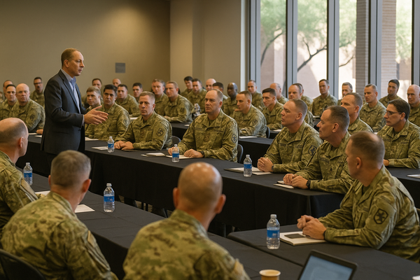 50 Military Leaders Convene at ASU Tempe to Redesign How the Armed Forces Train. Leaders from every branch gathered this w…