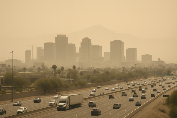ADEQ Issues Ozone and Dust Alert for Phoenix Metro Through This Evening. The Arizona Department of Environmental Quality w…