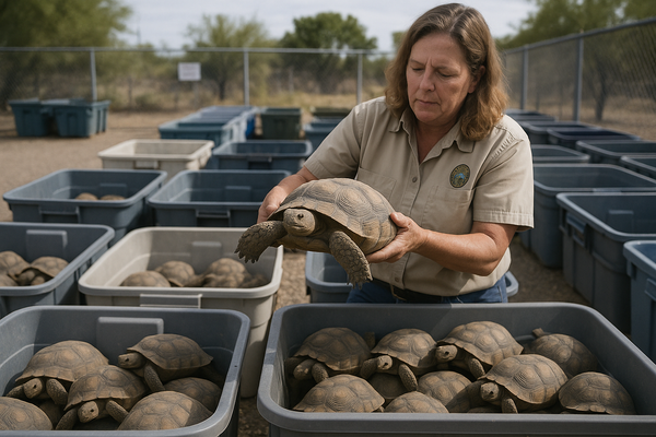 Arizona Game and Fish Has More Than 100 Desert Tortoises Ready for Adoption. Recent surrenders from illegal captive breedi…