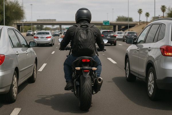 Arizona Law Makes Lane Splitting a Reckless Driving Offense, Effective Saturday. House Bill 2941, signed June 22, reclassi…