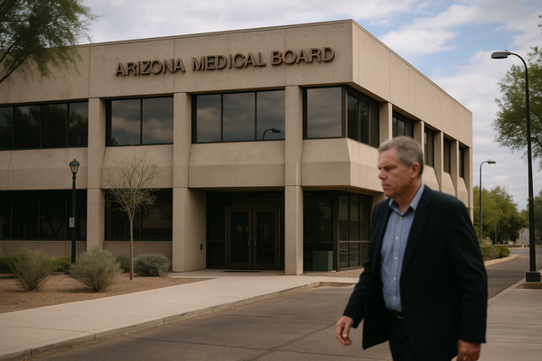 Arizona Medical Board Has Failed Its Own 180-Day Complaint Standard for Decades, State Audit Finds. A 2026 audit by Walker…