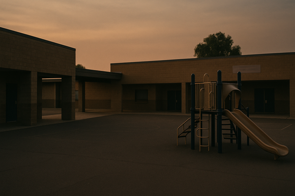 Deer Valley Unified Cancels or Cuts Recess as Phoenix-Area Heat Stretches Into the Weekend. Las Brisas Elementary in Glend…