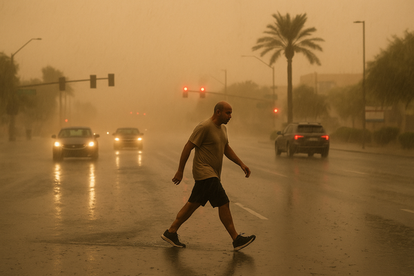 Dust, Rain and 113-Degree Heat Hit Phoenix Sunday as Extreme Heat Alert Runs Through Aug. 29. A First Alert Day brought bl…
