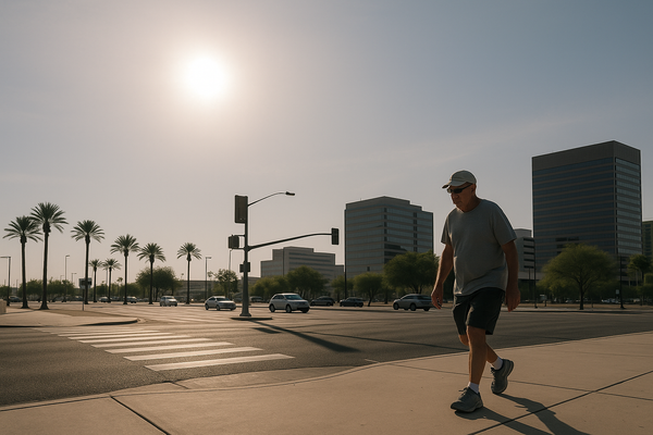 Extreme Heat Warning Holds for Phoenix Through Weekend as Storm Chances Stay Minimal. Rain odds sit at 10–20% Thursday nig…