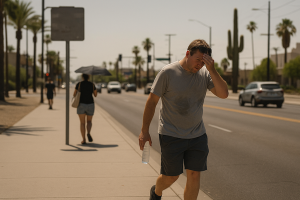 Extreme Heat Warning Holds Over Phoenix Through Sunday as Highs Hit 112. A post-dust-storm haze settled over the Valley Th…