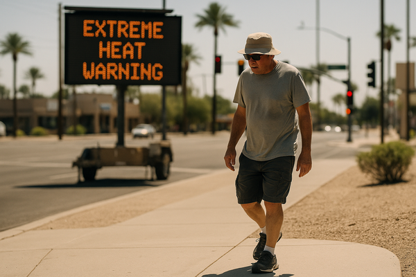 Extreme Heat Warning Holds Through Friday as Phoenix Nears 30 Days at 110°F or Hotter. Highs of 111°F to 112°F are forecas…