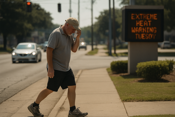 Extreme Heat Warning Holds Through Tuesday as Gulf Surge Pushes Heat Index to 117 Degrees. A moisture surge from Mexico wi…