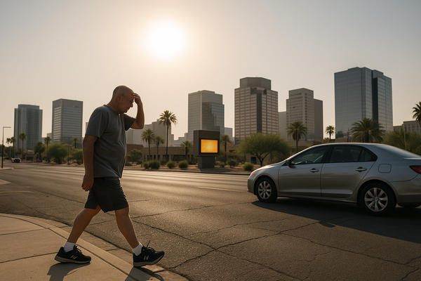 Extreme Heat Warning Remains Over Phoenix Metro as High Pressure Builds. High pressure moving directly over Arizona is pus…