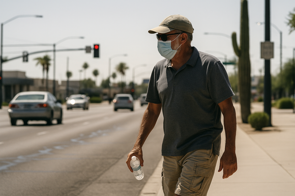 Extreme Heat Watch Issued for Maricopa and Pinal Counties Starting Monday. A brief window of cooler, stormy weather closes…