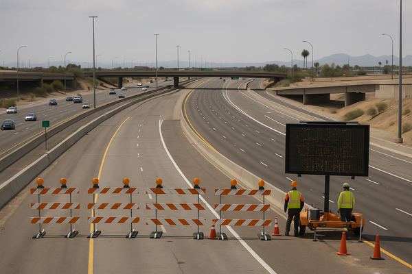 Five Phoenix-Area Freeways Close This Weekend for Construction; Expect Delays Through Monday. Loop 101, Loop 202, Loop 303…