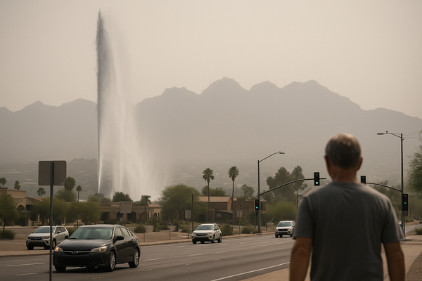 Fountain Hills Ozone Hits 73 PPB, Crossing Unhealthy-for-Sensitive-Groups Threshold. The Maricopa County Air Quality Depar…