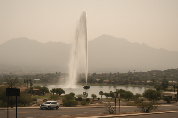 Fountain Hills Ozone Hits 75 PPB, Crossing Unhealthy-for-Sensitive-Groups Threshold. The Maricopa County Air Quality Depar…