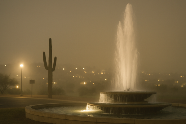 Fountain Hills Ozone Hits 78 PPB at 1 a.m., Crossing Unhealthy-for-Sensitive-Groups Threshold. The EPA AirNow station in F…