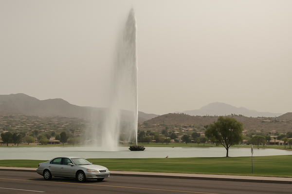 Fountain Hills Ozone Hits 78 PPB, Crossing Unhealthy-for-Sensitive-Groups Threshold. The Maricopa County Air Quality Depar…