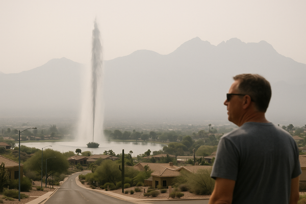 Fountain Hills Ozone Hits 83 PPB, Crossing Unhealthy-for-Sensitive-Groups Threshold. The Maricopa County Air Quality Depar…