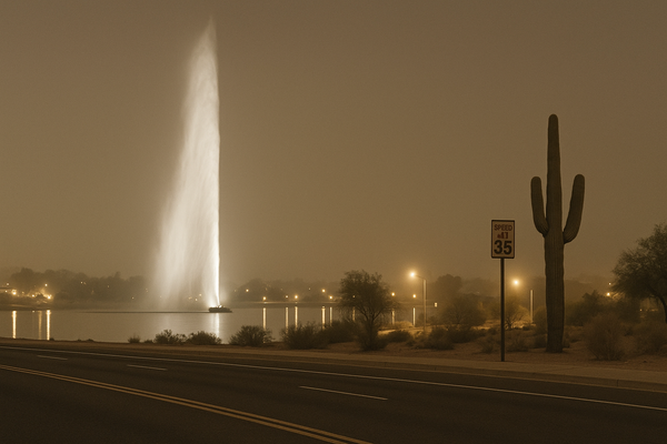 Fountain Hills Ozone Hits Unhealthy-for-Sensitive-Groups Level at 1 a.m. Sunday. The Maricopa County Air Quality Departmen…