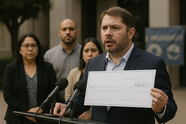 Gallego Donates $18,000 in Palantir Executive Cash to Arizona Immigrant Relief Fund. The Arizona senator redirected contri…