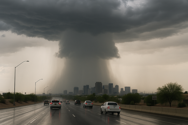 Isolated Storms Hit Phoenix Thursday Before Extreme Heat Watch Takes Effect Next Week. An active monsoon day brings scatte…