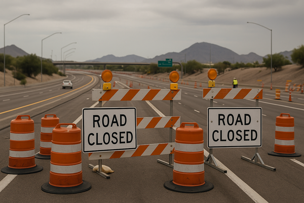 Loop 101 and Loop 202 Close This Weekend for Widening Work; SR 51 Also Narrows. Four separate ADOT construction projects w…