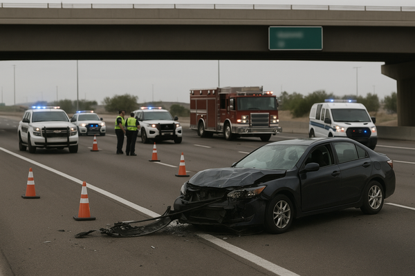 Loop 202 Santan Freeway Westbound Closed at Gilbert Road After Crash. ADOT has shut westbound lanes at milepost 44 with no…