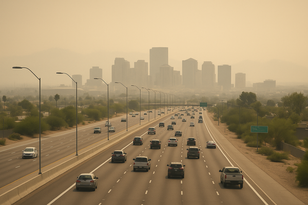 Maricopa County Issues PM10 and Ozone High Pollution Advisory for Friday, Aug. 7. Elevated PM2.5 and PM10 levels are expec…