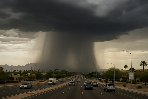 Monsoon Storm Chances Hit 50 Percent Wednesday and Thursday for Phoenix Area. Arizona's Family meteorologist April Warneck…