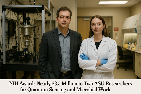 NIH Awards Nearly $3.5 Million to Two ASU Researchers for Quantum Sensing and Microbial Work. Federal investment lands at …