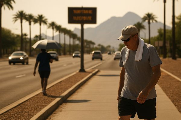 NWS Extends Extreme Heat Warning for Scottsdale, Phoenix Metro Through Sunday Evening. Afternoon temperatures of 106 to 11…