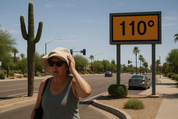 NWS Extreme Heat Warning Covers Scottsdale, Paradise Valley Through Wednesday Evening. Afternoon temperatures of 108 to 11…