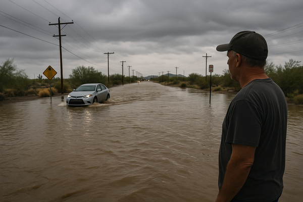 NWS Issues Flood Advisory for Maricopa and Eastern Yuma Counties Until 7:45 p.m.. The National Weather Service warns of mi…