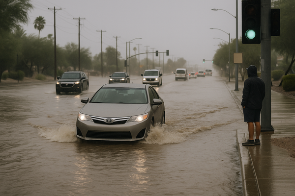 NWS Issues Flood Advisory for Maricopa County Through 2 a.m. Monday. The National Weather Service warns of minor flooding …