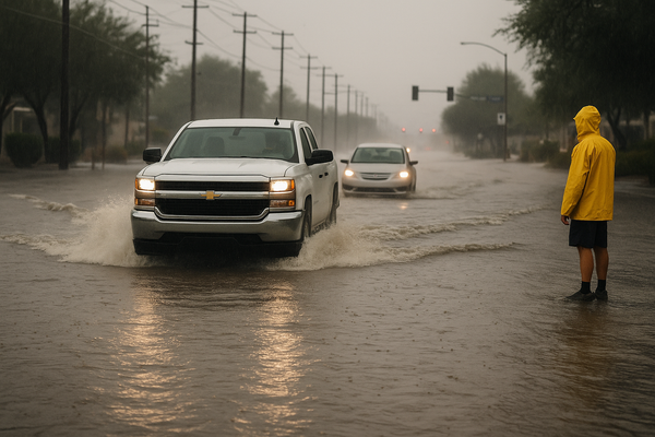NWS Issues Flood Advisory for Maricopa County Until 5 p.m. Saturday. The National Weather Service warns of minor flooding …