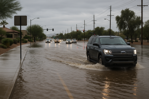 NWS Issues Flood Watch for Scottsdale, Paradise Valley and Most of Metro Phoenix Through Sunday Night. The National Weathe…