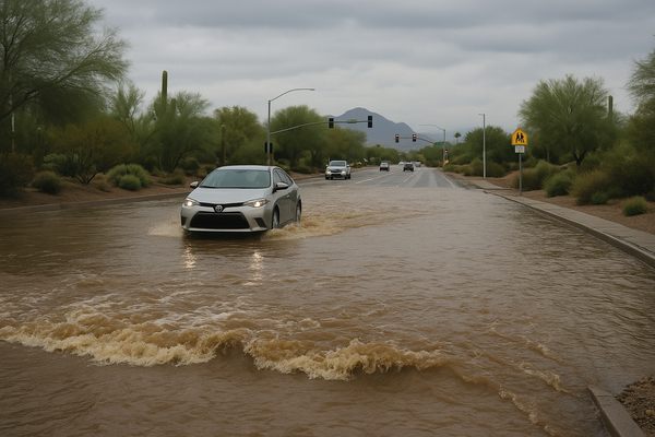 NWS Issues Flood Watch for Scottsdale, Paradise Valley Through Early Monday Morning. The National Weather Service warns th…