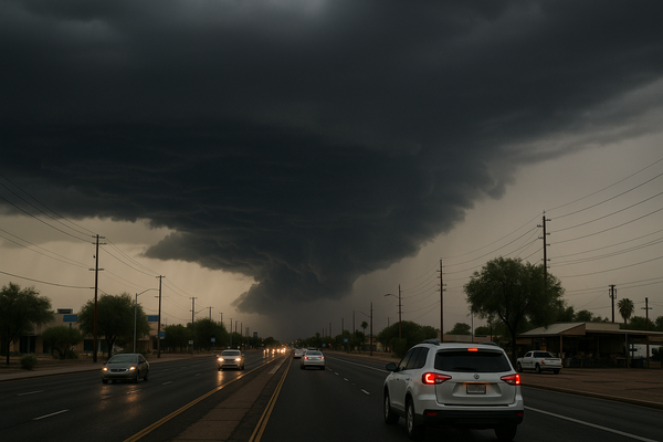 NWS Issues Severe Thunderstorm Warning for Maricopa County Until 7 p.m.. The National Weather Service warns of 60 mph wind…