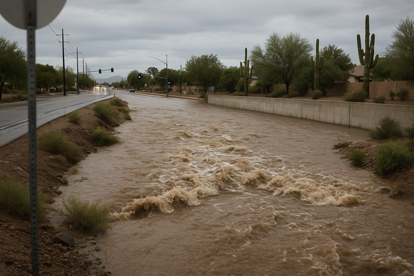 NWS Lifts Flash Flood Warning for Maricopa After Heavy Rain; Bender Wash Still Running. The National Weather Service cance…