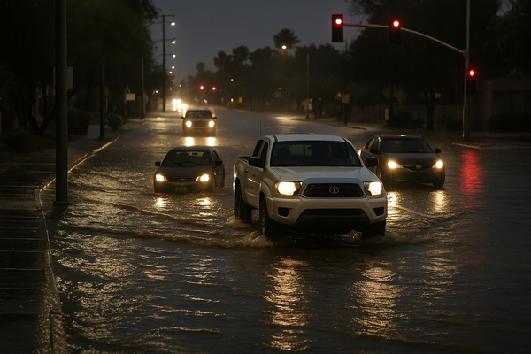 NWS Lifts Flood Watch for Scottsdale, Paradise Valley and Metro Phoenix at 11 p.m.. The National Weather Service ended a s…