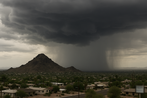 NWS Tracks Strong Thunderstorm Over Piestewa Peak, Warns of 40 mph Gusts in Scottsdale and Phoenix. A late-night special w…