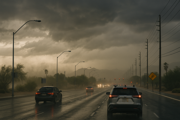 NWS Warns of 55 mph Wind Gusts, Hail Across Scottsdale and Northwest Valley Tonight. An outflow boundary near New River is…