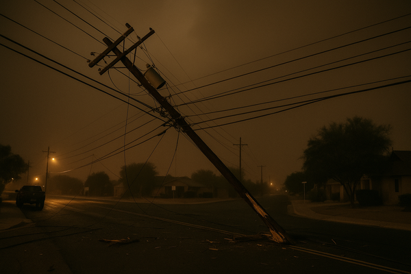 Overnight Monsoon Haboob Knocks Out Power to 17,000 SRP Customers Across Maricopa County. A wall of dust and damaging wind…