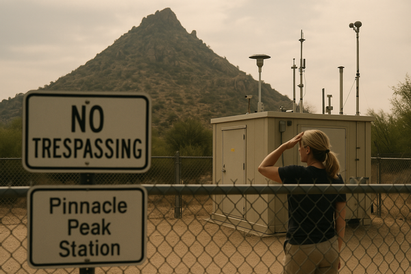 Ozone Hits Unhealthy-for-Sensitive-Groups Level at Pinnacle Peak Station. Maricopa County Air Quality Department recorded …