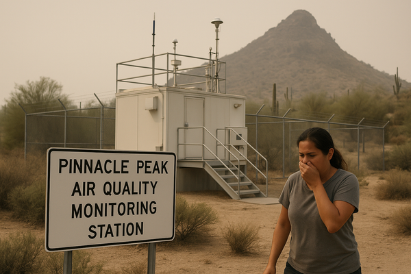 Ozone Hits Unhealthy-for-Sensitive-Groups Level at Pinnacle Peak Station. Maricopa County Air Quality Department recorded …