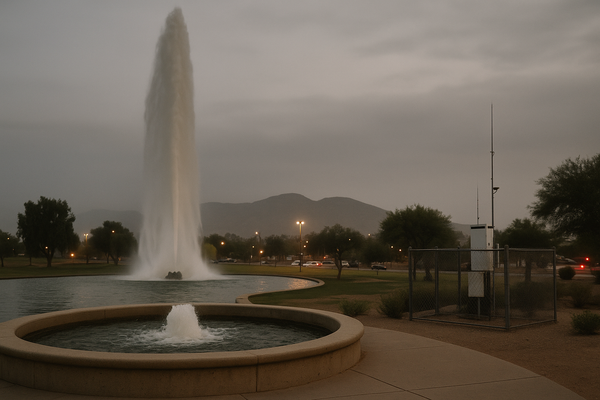 Ozone Reaches Unhealthy-for-Sensitive-Groups Level at Fountain Hills Monitor Saturday Night. The EPA AirNow station in Fou…