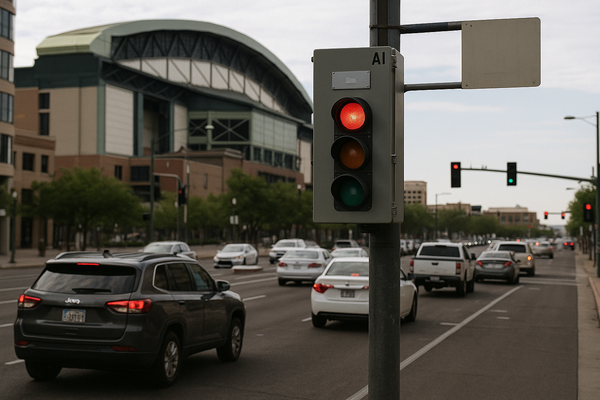Phoenix Adding 25 AI Traffic Signals Downtown to Ease Chase Field Congestion. The city is expanding a NoTraffic-powered ne…