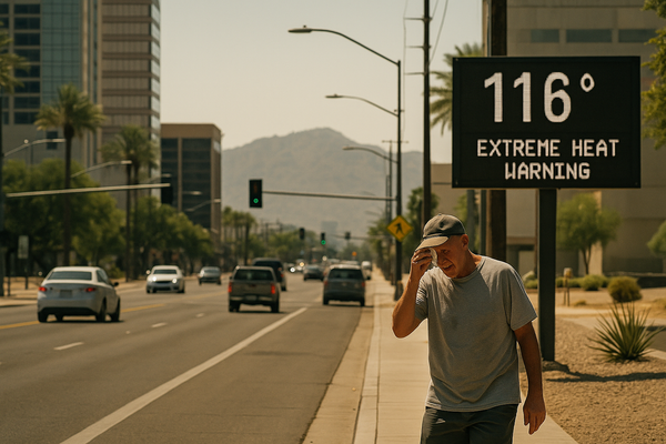 Phoenix Forecast to Hit 116 Degrees as Extreme Heat Warning Covers Much of Arizona. High pressure moving into the state is…