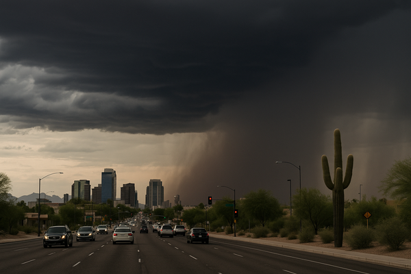 Phoenix Monsoon Season Running Half-Inch Below Average as Storm Chances Build This Week. Monsoonal moisture arrives Monday…