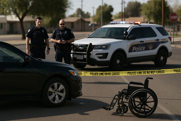 Phoenix Police Seek Black Sedan Driver After Wheelchair User Hit in Maryvale. A woman struck near 28th Avenue and Thomas R…